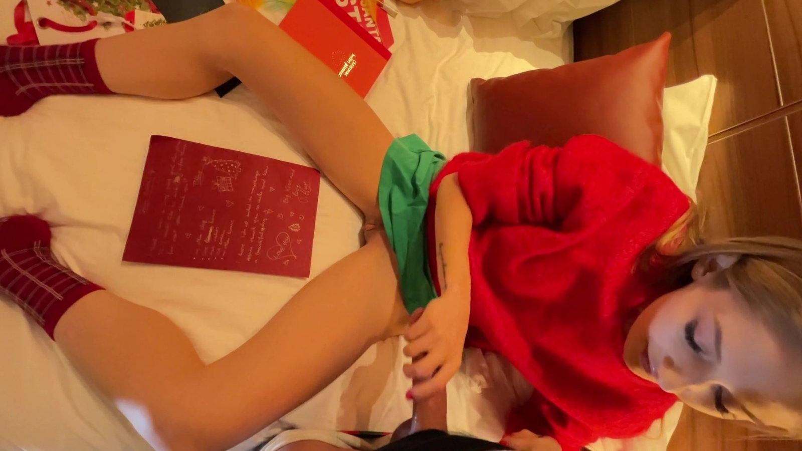 Leon Lambert Tiffany Tatum Spit Work Balls With Christmas