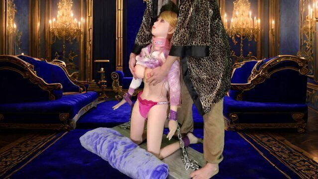 Servant Chained Till King Cums