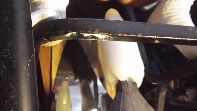 Trying Cram Large Hard Silicone Bottle