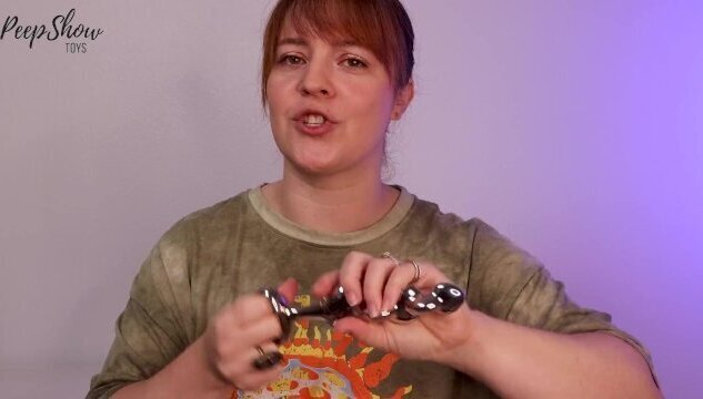 Review NJoy Disco Beaded Vaginal Dildo Stainless Steel!