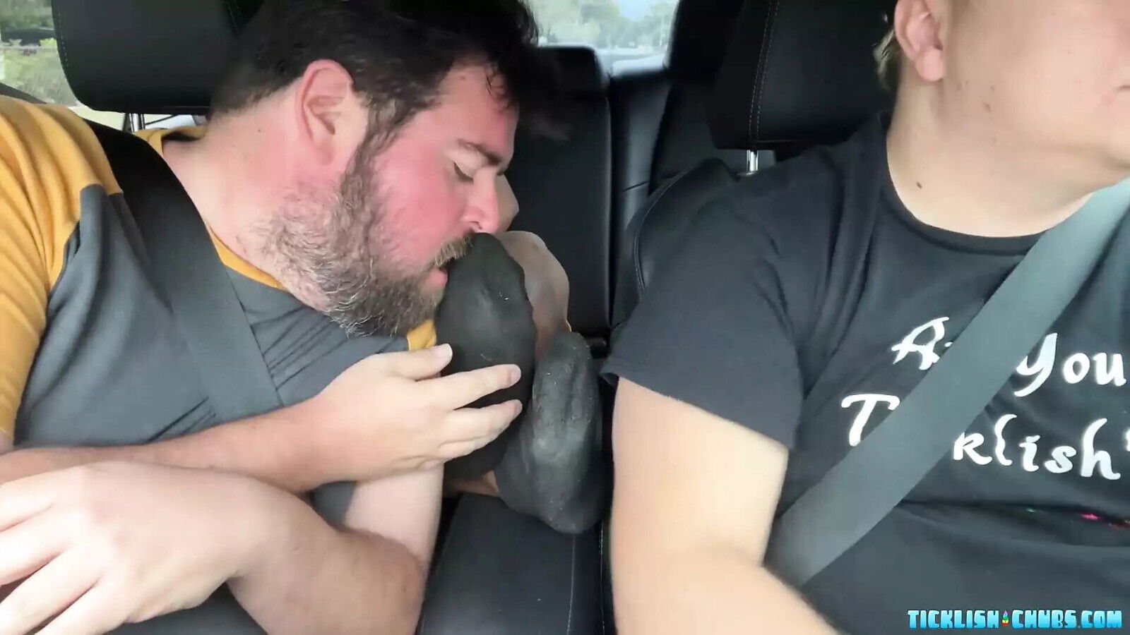 Latino foot worshipped licked while driving