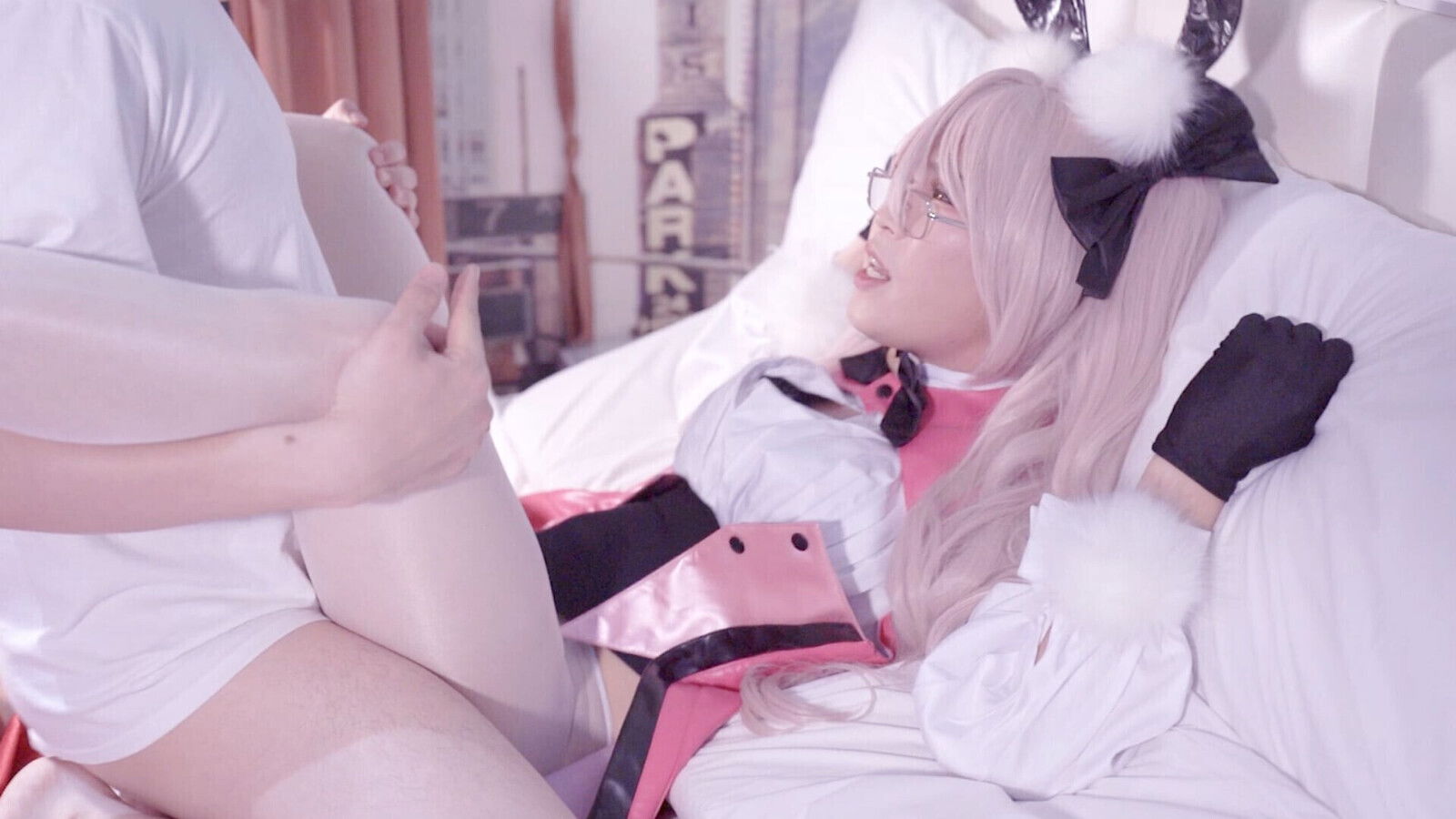 Tamamo Cosplay Sex, Sexy Ladyboy Cosplayer Fucked, Fate Crossdresser Tgirl trans Hentai