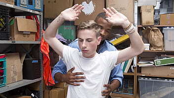 Young Black Fucked Security Office Shoplifting Perps4k