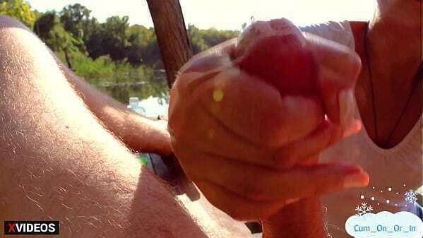 Jerking stranger money public place