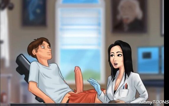 Summer Time Saga Scene Dick Examination Doctor's Office