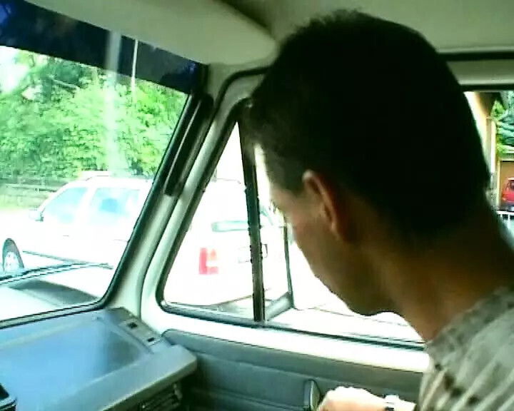 Thick mature lady from Germany sucking hard dick back