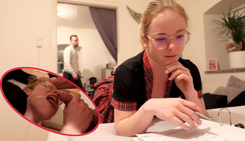 Tutoring lessons from stiff stepbrother! imagined differently!