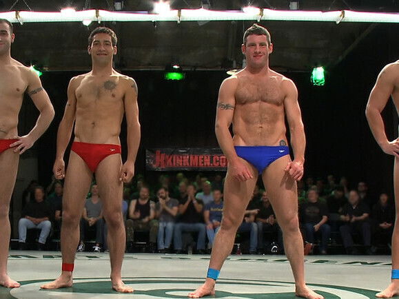 Spencer Reed & DJ vs Patrick Rouge & Dean TuckerThe Live Audience Match