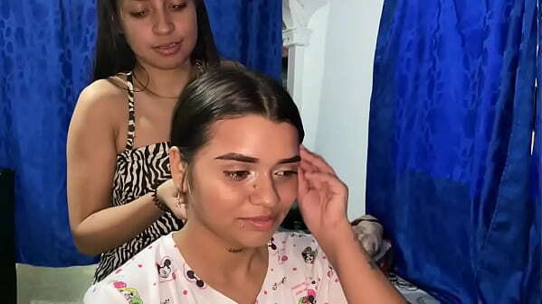 mientras arreglo u&ntilde_as follo estilista meto consolador