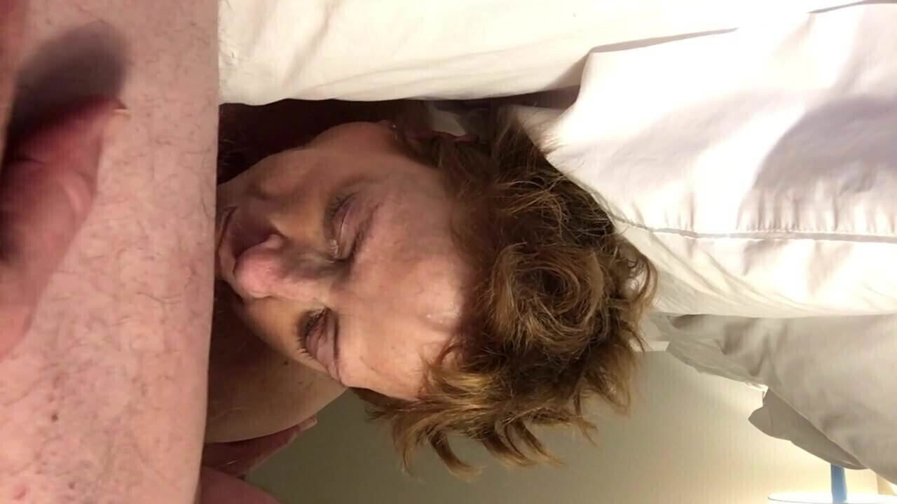 Hotel suck and cum in mouth