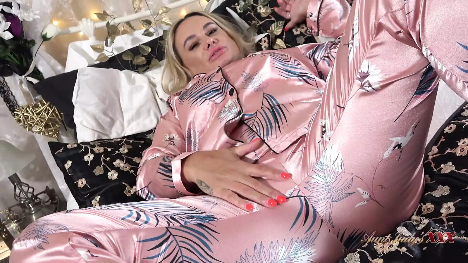 AuntJudysXXX Your Busty Stepmom Catches Watching (POV)