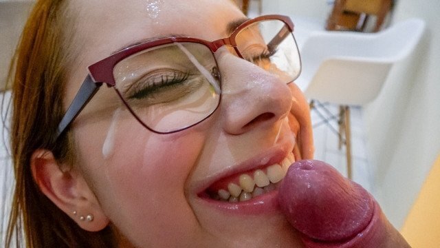 boyfriend redhead friend's face