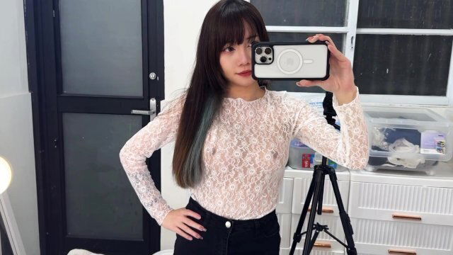 (IG: yiyuan_musy)See-Through Haul Transparent Lingerie Clothes Try-On Haul
