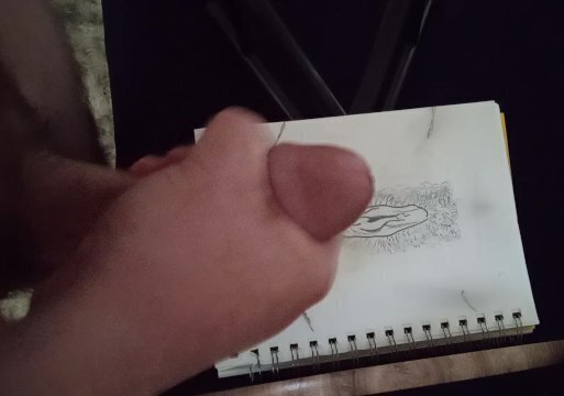 Finished with cumshot cream