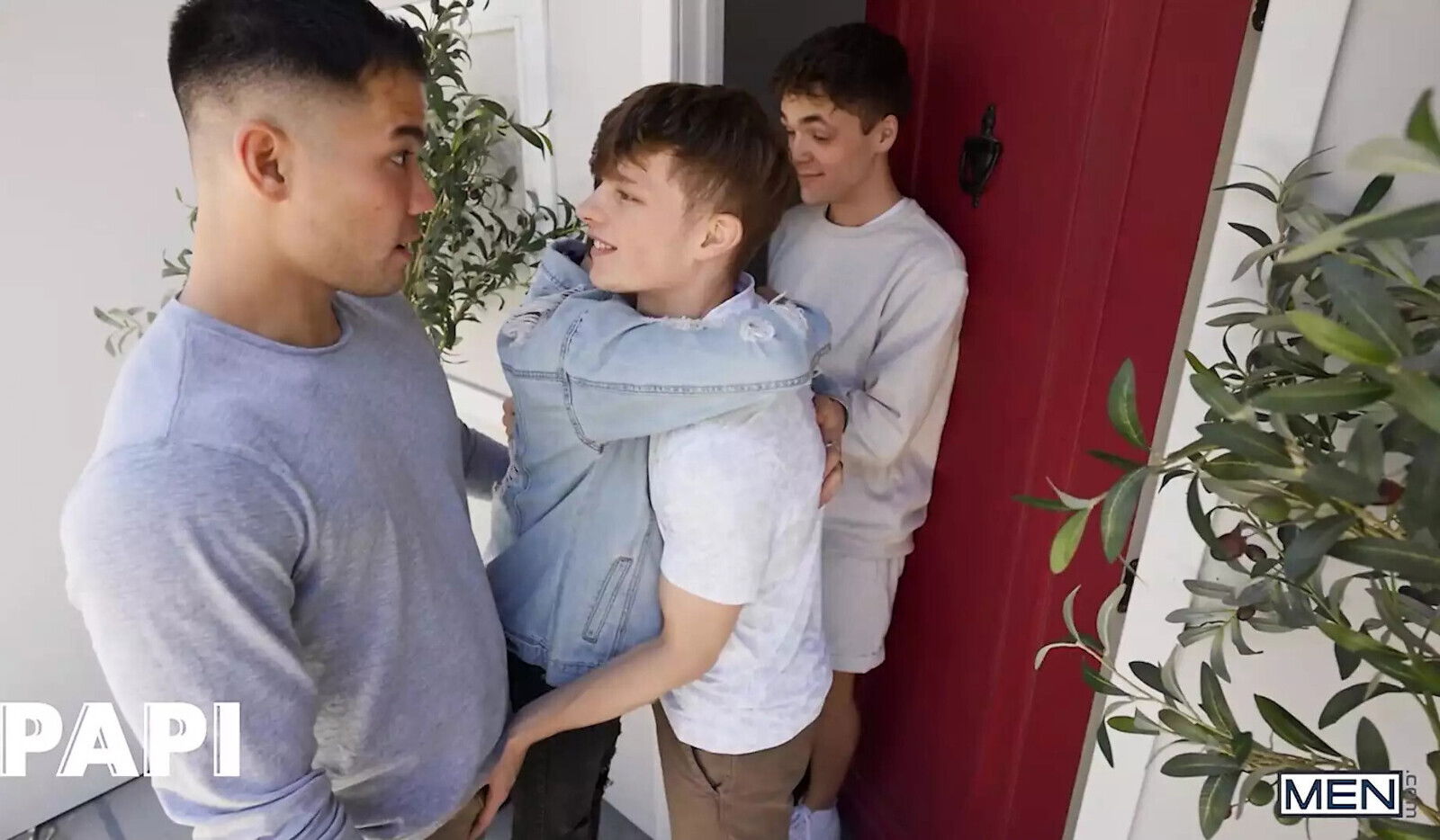 Horny Bottom Jake Preston Desperate Dick Luckily Friend Colton Reece There Help