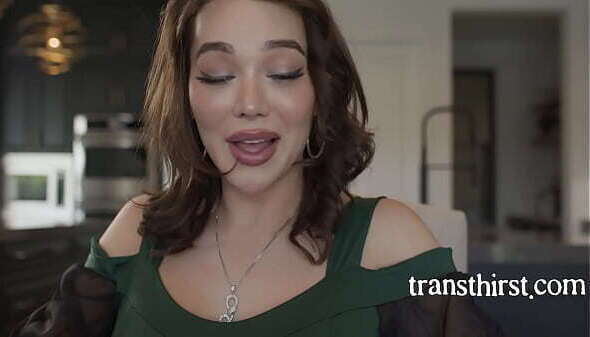 Naughty Teen Cisgirl Sucks Witch Wands Under Table TransThirst