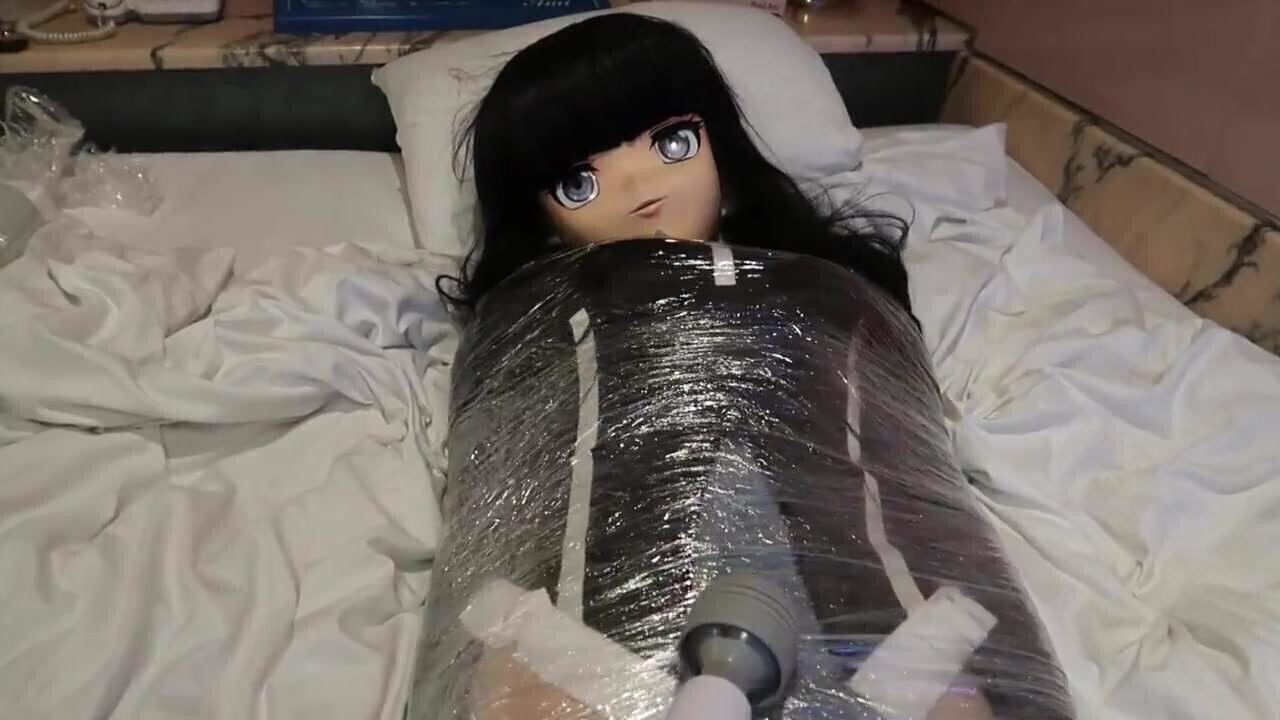 kigurumi mummy vibrating 