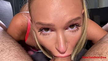 Beautiful Blonde Playmate Emma Wants Suck &amp_ Fuck This Dick