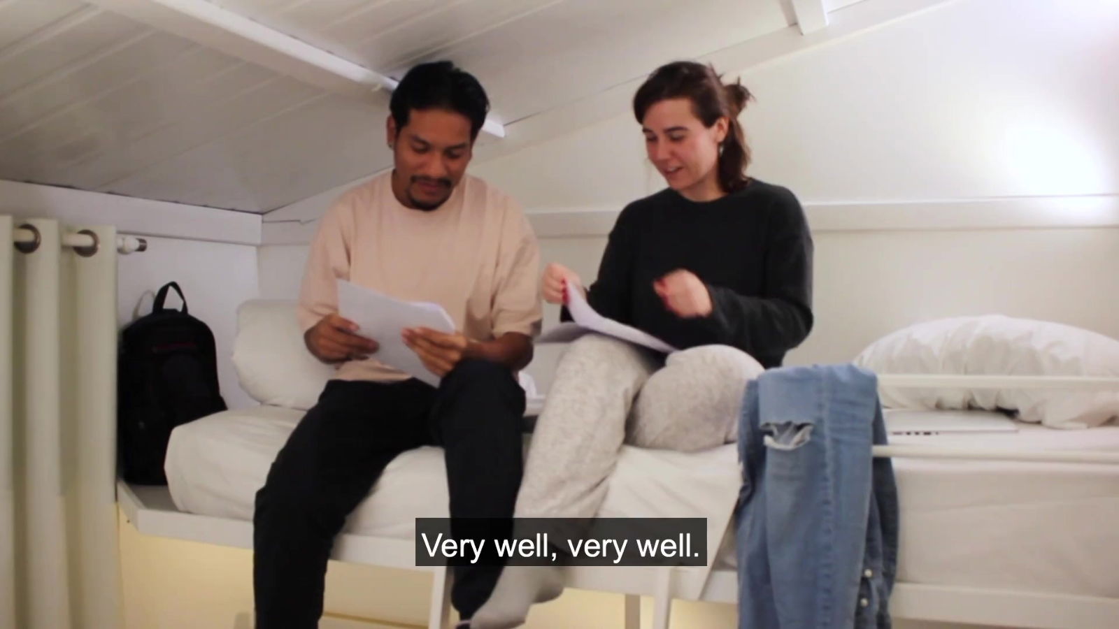 Rehearsing gine wrong with roommate