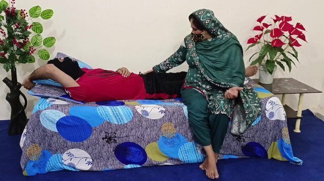 My Hot Step Sister Caught Me Jerking and She Started Sex With Me