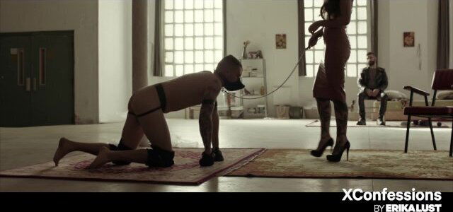 Kinky animal role play with hood wagging tail Faithful XConfessions Erika Lust