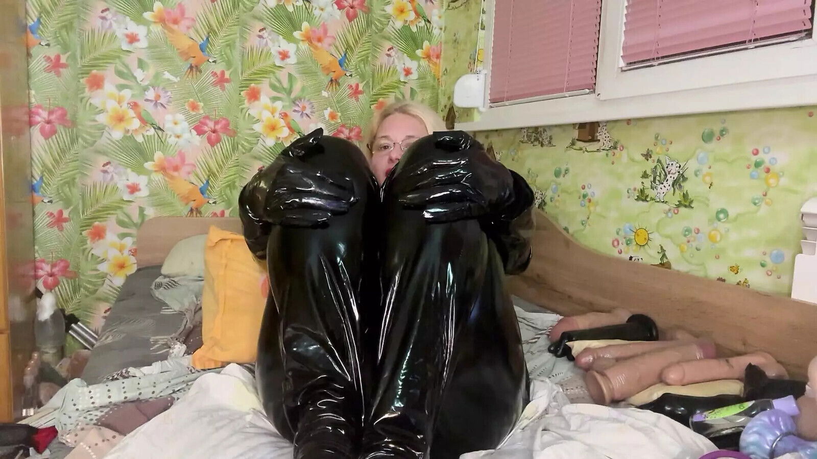 caught masturbate step