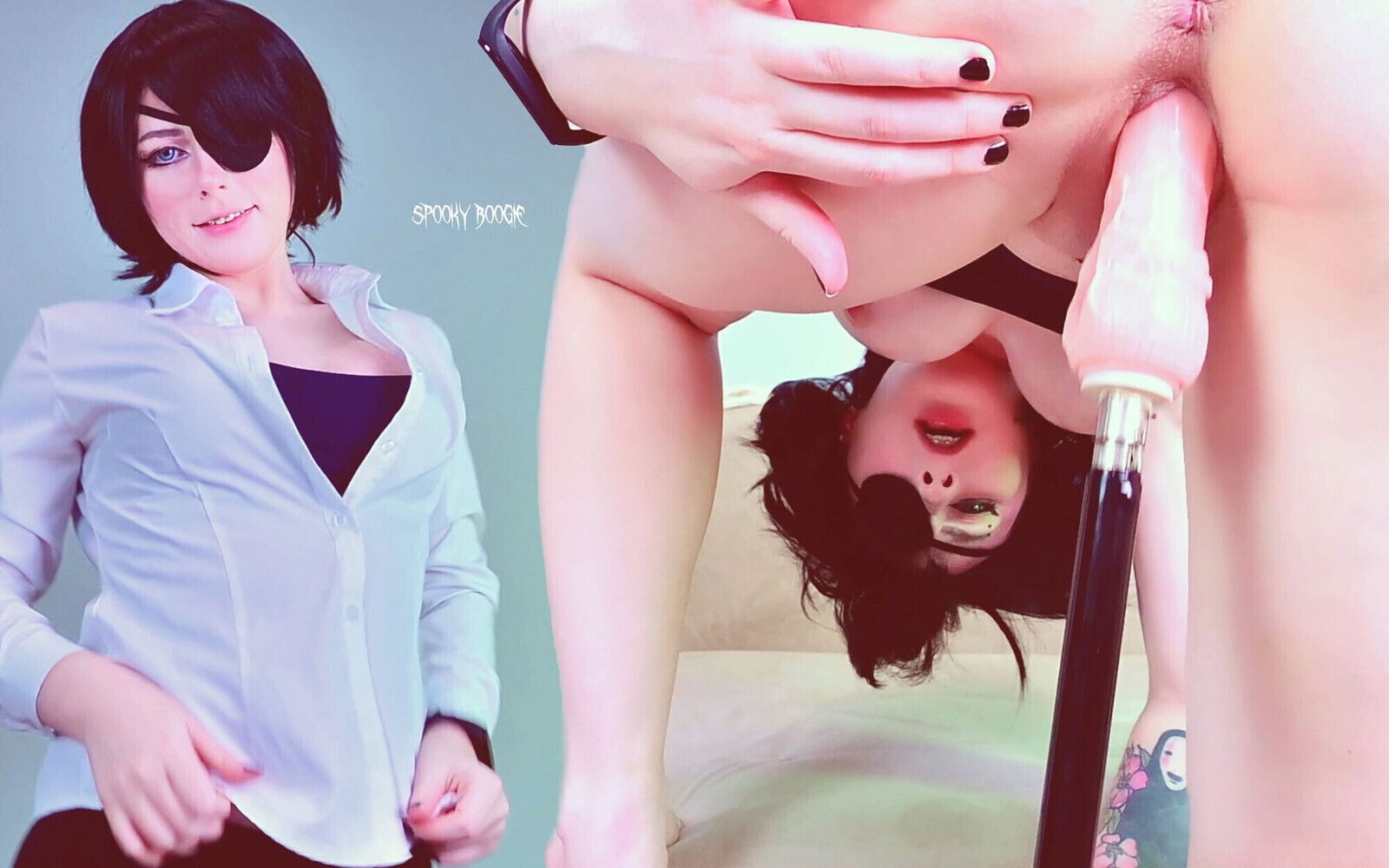 Big-breasted Slut Himeno Gets Hard Pussy Fucking Huge Squirting Orgasm From Machine!