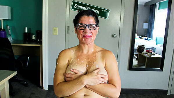 interview turns into humiliating bukkake