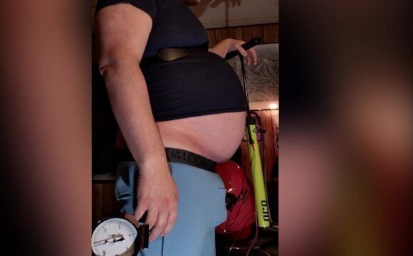 Thirty Three Belly Inflation