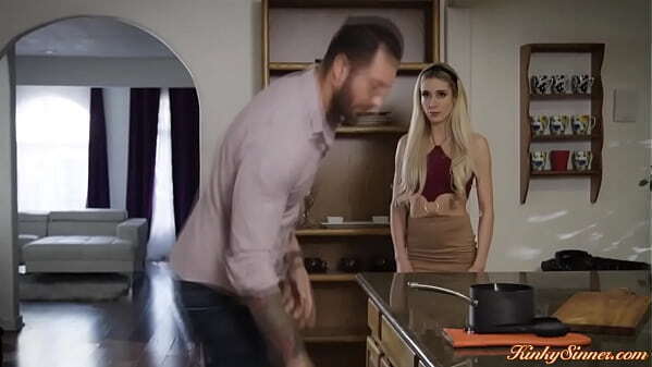Blonde teasing married office mate