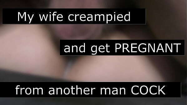 boobed cheating wife creampied pregnant another man! Cuckold roleplay story with cuckold captions Part