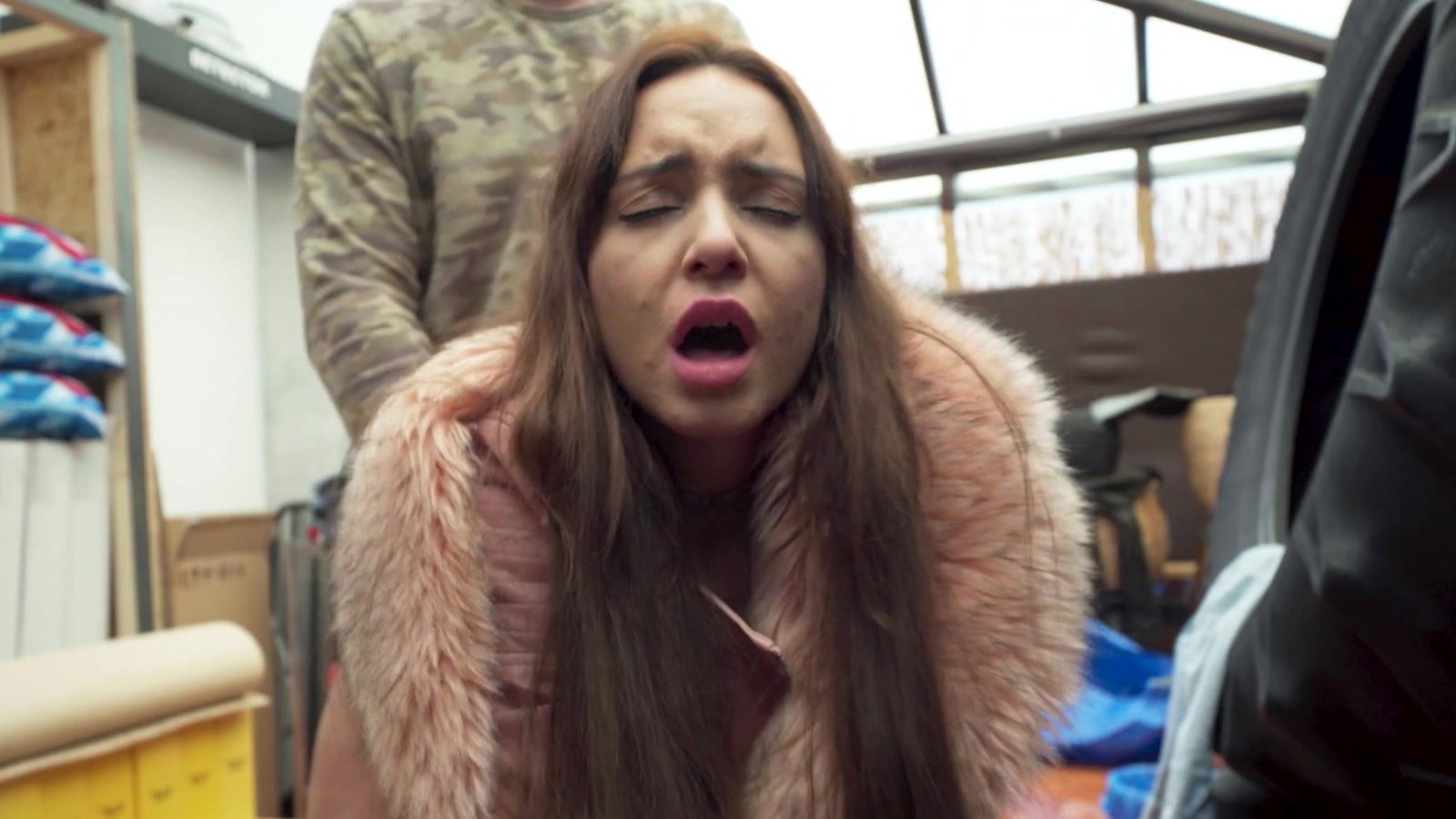 Zeynep Rossa gets fucked from behind after sucking