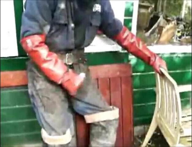 great waders, rubber boots, overall