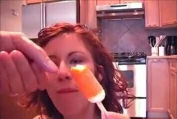 Creamsicle Popsicle
