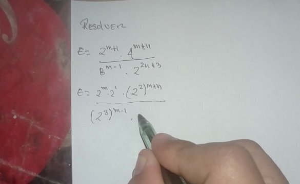 Resolviendo problemas teoría exponentes para pastrulos