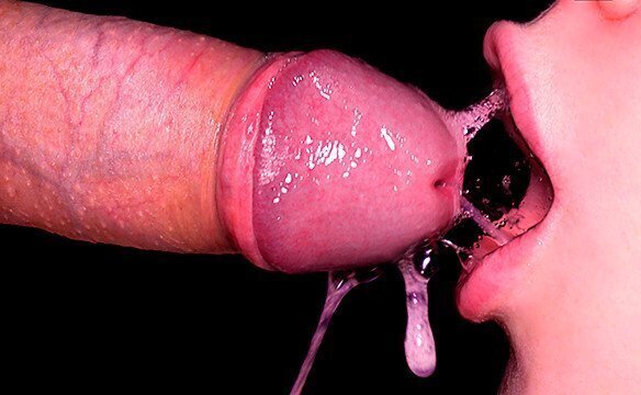 Ultra close foreskin play! sucked sperm! play, keep sucking after cum,