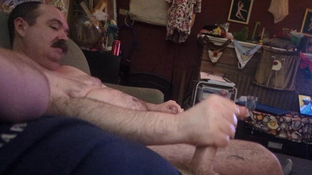 Pulled Pork Rusty Piper moustache Dick jerk until shot- cornfedMTdads