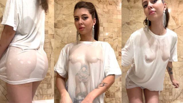 Transparent Clothes Haul with Roxy