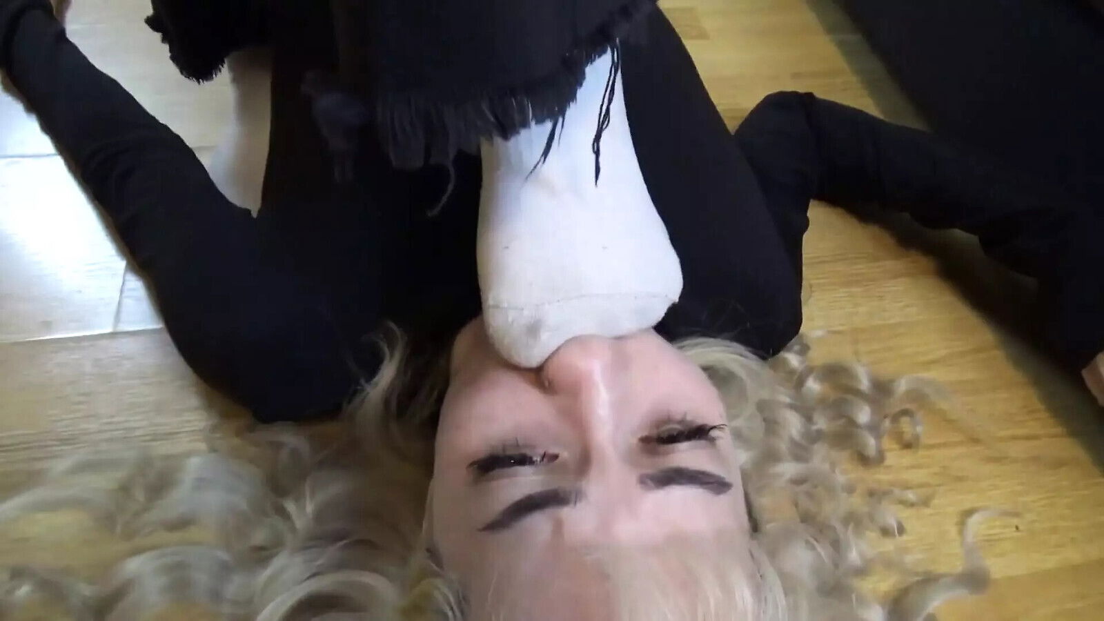 Privat Lezdom Sock Smelling!