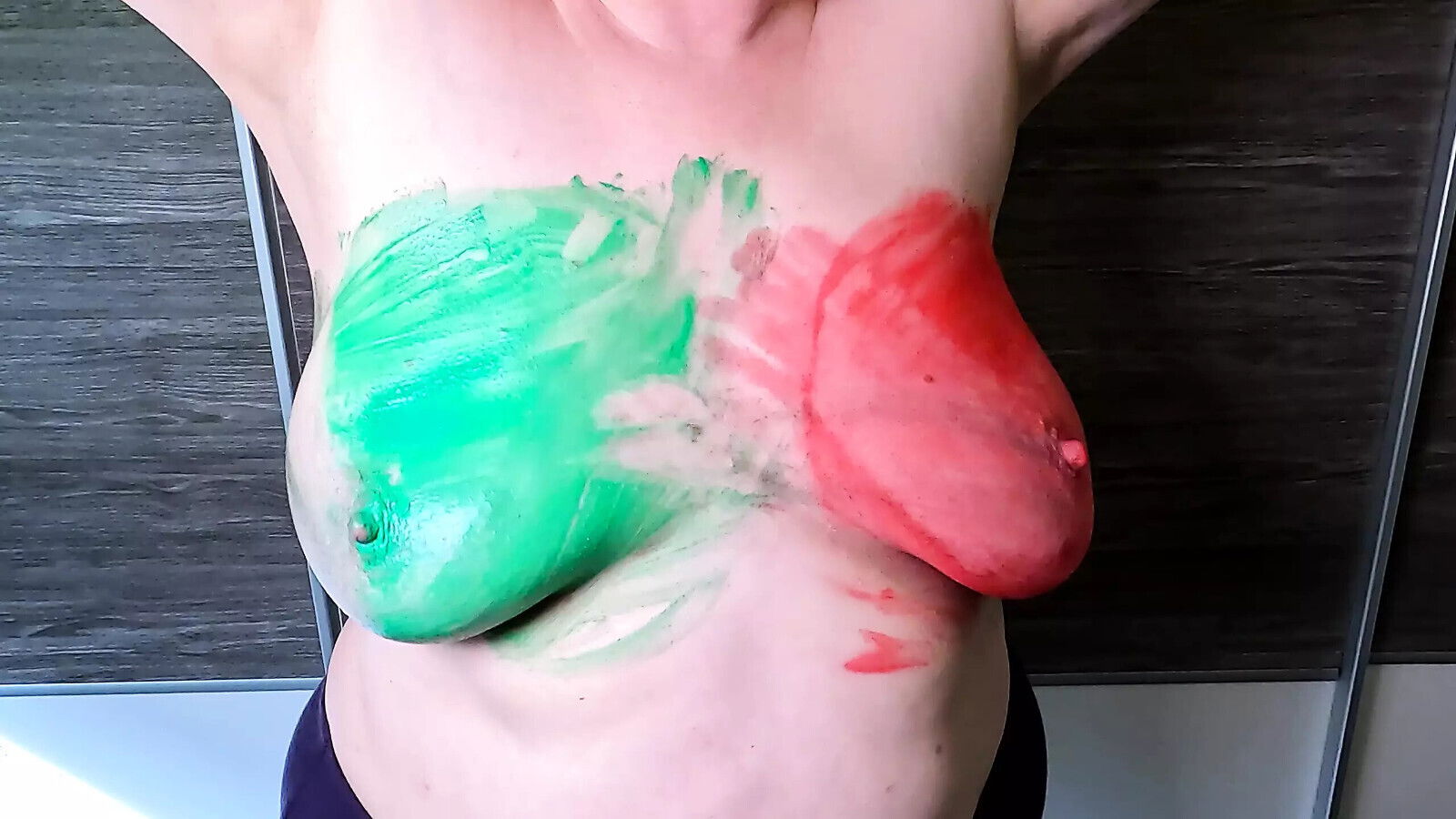 Happy Easter hard titslapping colored