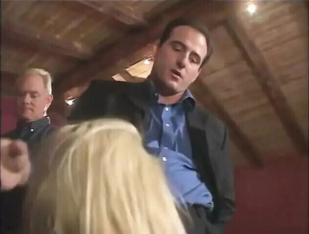 Sexy Blonde Beauty Drops Knees Blows Room Full Weirdos